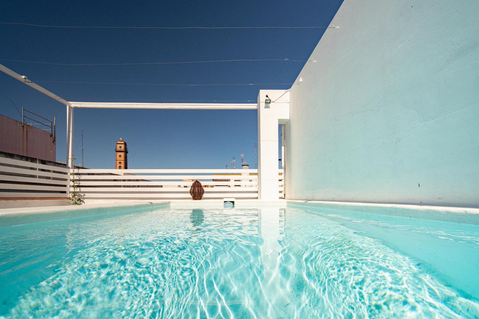 The Artist'S House With Private Pool Apartment Sevilla Bagian luar foto