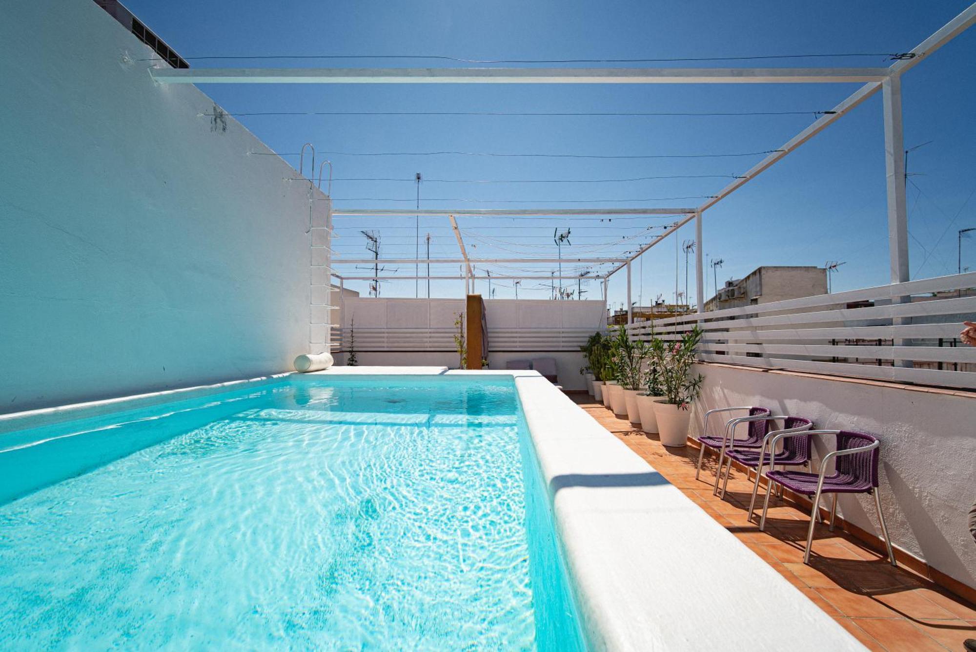 The Artist'S House With Private Pool Apartment Sevilla Bagian luar foto